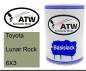 Preview: Toyota, Lunar Rock, 6X3: 500ml Lackdose, von ATW Autoteile West.